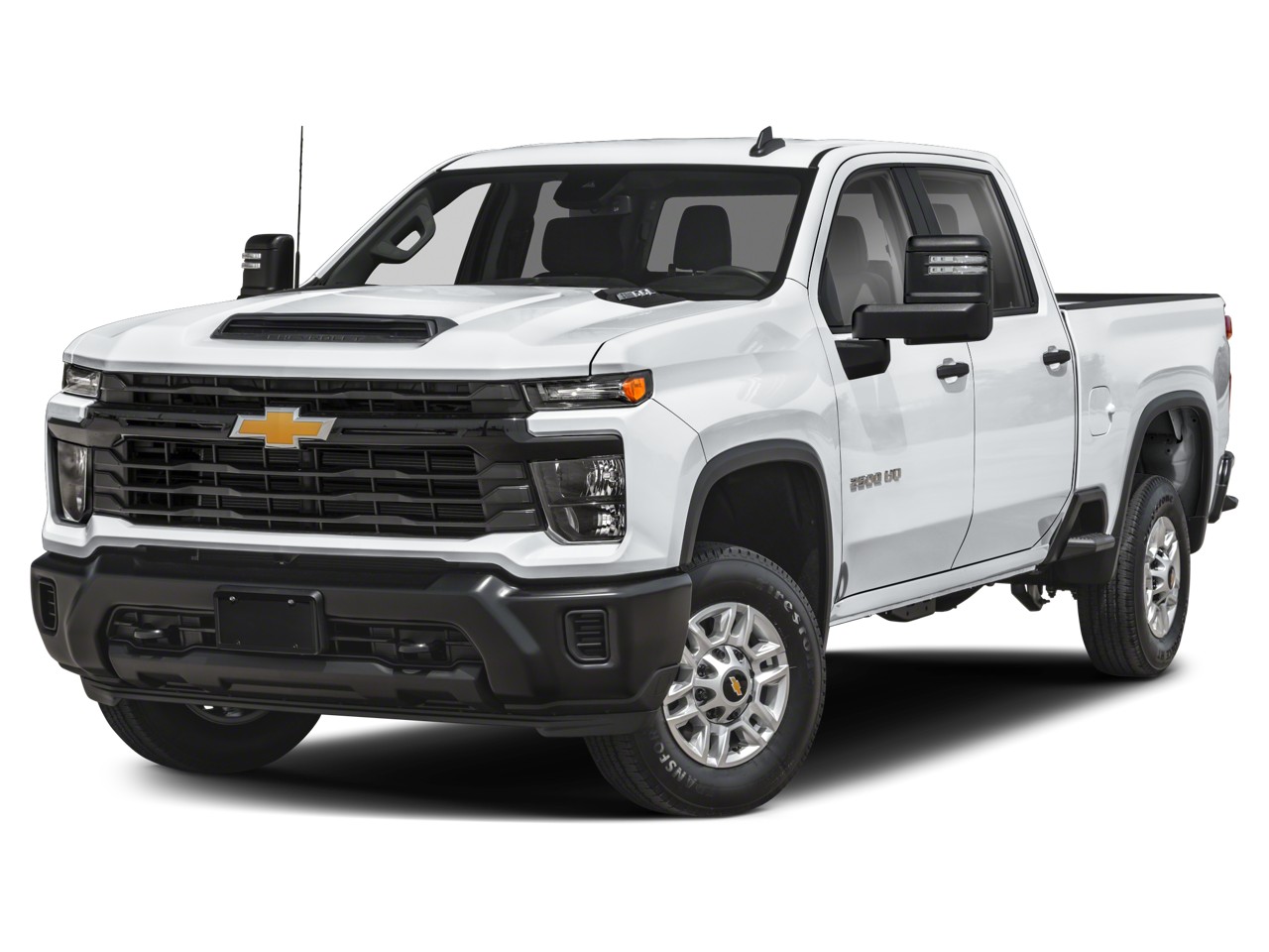 2026 Chevrolet Silverado 2500 HD LT in Cypress Gray — front three-quarter view