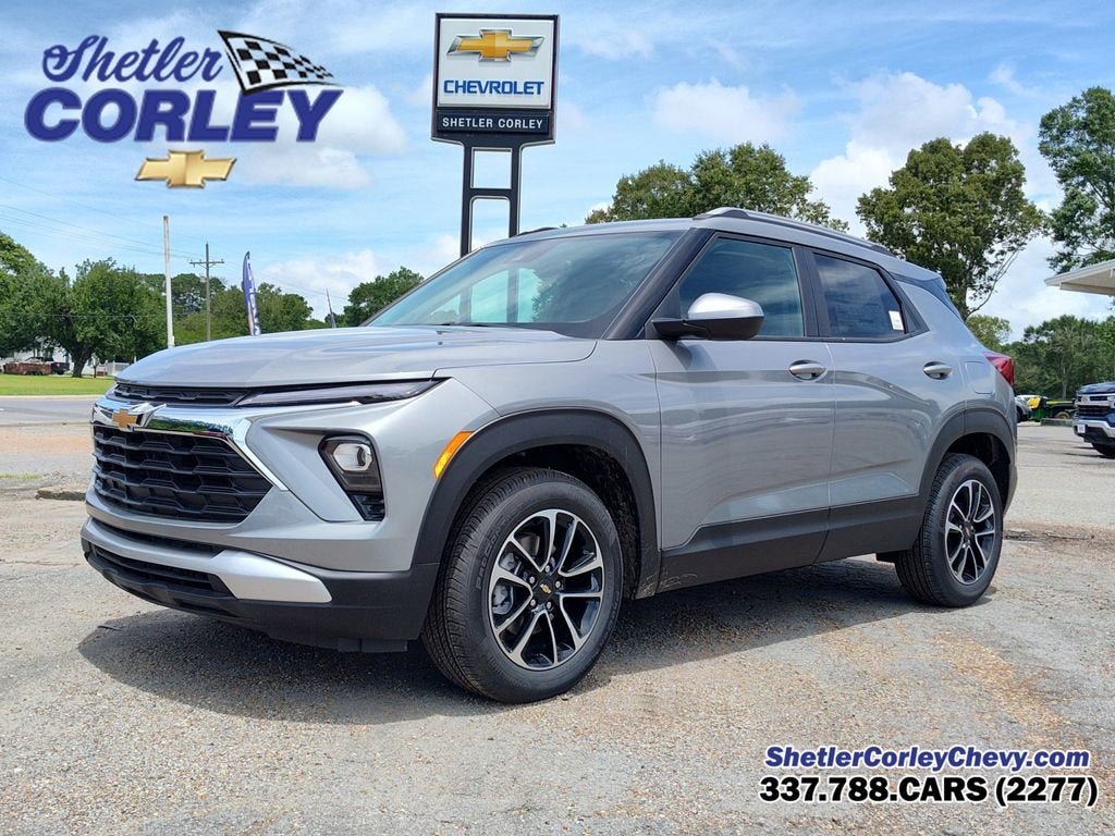 2026 Chevrolet Trailblazer LT in Sterling Gray Metallic — front three-quarter view